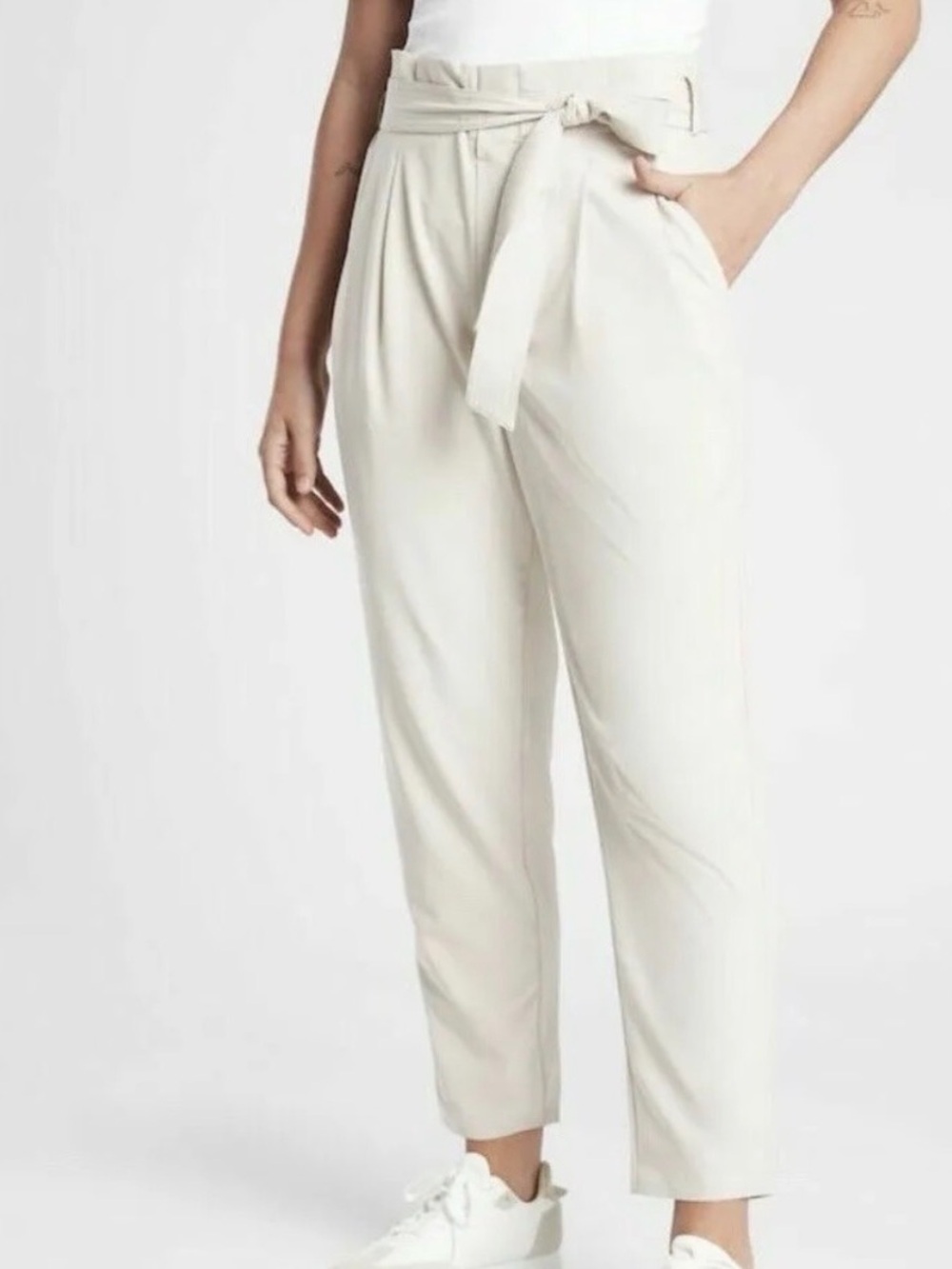 Athlete |  Skyline Pant II ruffled waist women’s size 8 stretch commuter office